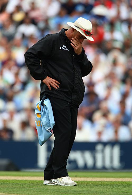 Peter Hartley was standing in his first one-day international