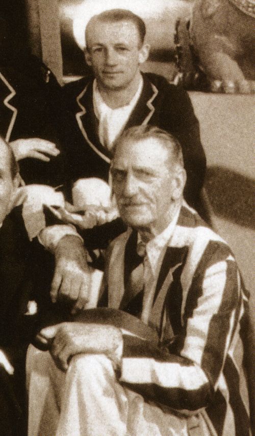 Don Bradman and Charles Aubrey Smith in Hollywood