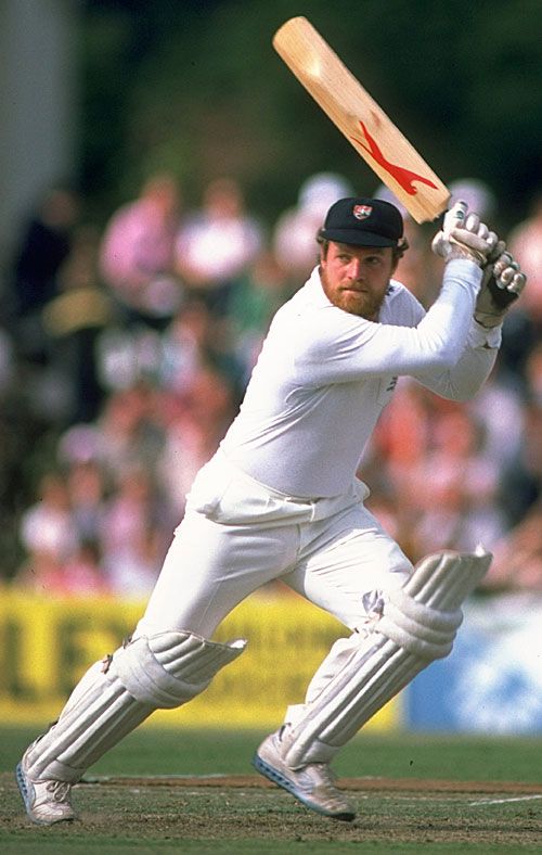 Alistair Hignell batting for Gloucestershire