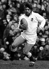 Alistair Hignell in action for England