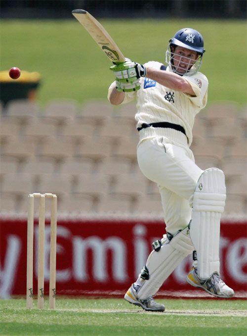 Lloyd Mash took the attack to the Sri Lankans on the second day