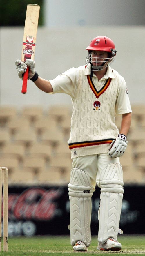 Tom Plant gets to his century
