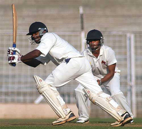 KB Pawan hits his stride after being edgy during the start of his innings