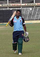 Sylhet's Golam Mabud scored a hundred