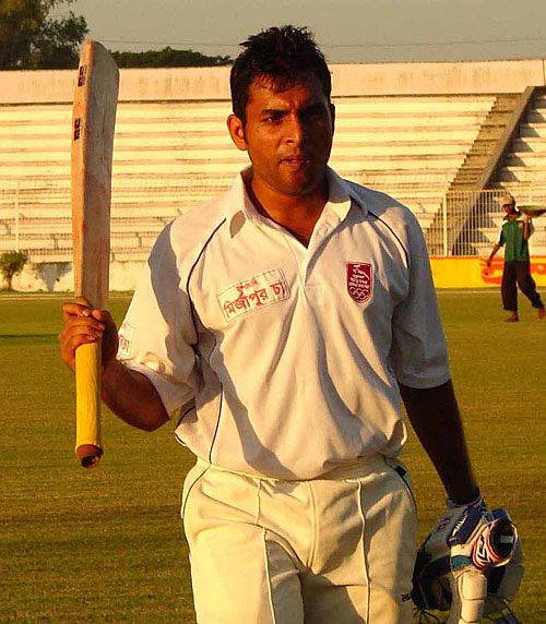 Tushar Imran was unbeaten on 122 on day one for Khulna