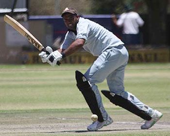 Arshad Ali on his way to 133 against Oman
