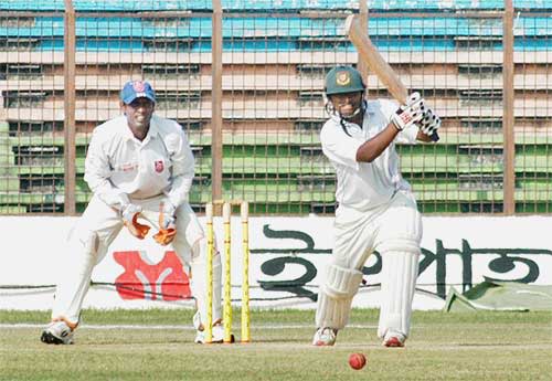 Gazi Salahuddin drives during his 94