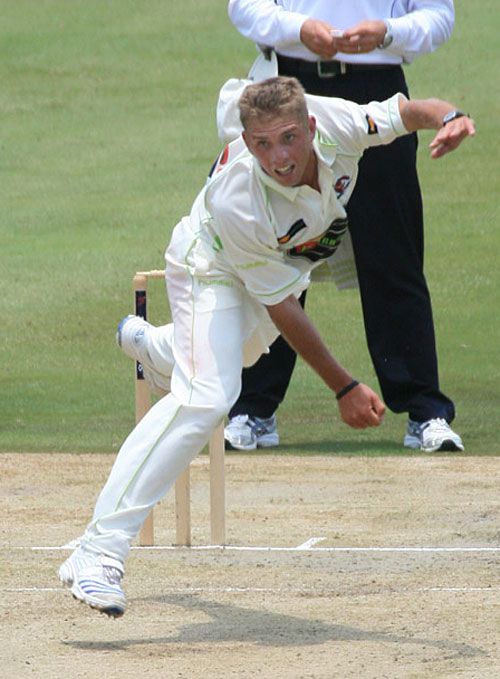 Mario Olivier in full flight