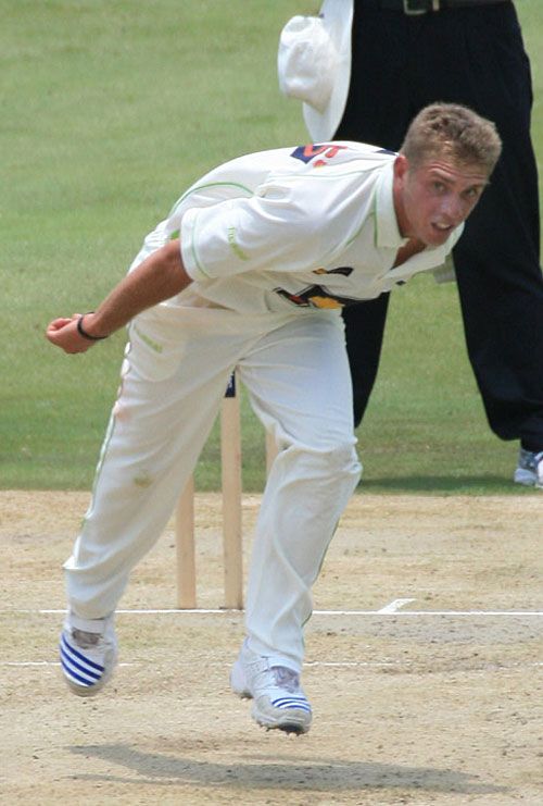Mario Olivier in his follow through
