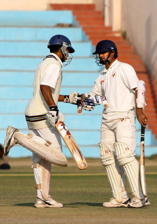 Rajesh Tabiar and Nitesh Patel added 71 runs for the first wicket