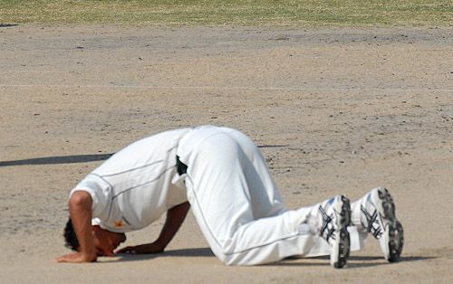 Samiullah Khan savours his five-wicket haul