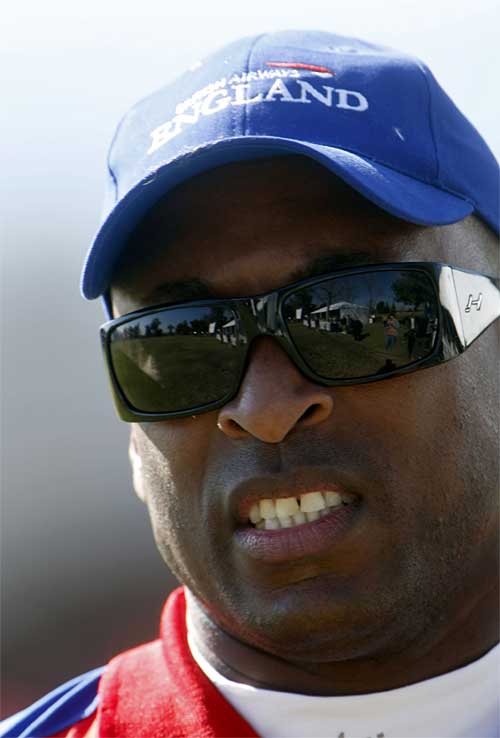 Switching sides: Franklyn Rose played for England during the Hollywood Ashes