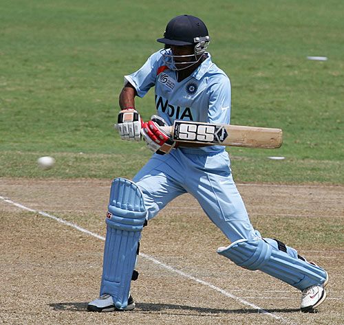 Tanmay Srivastava prepares to cut
