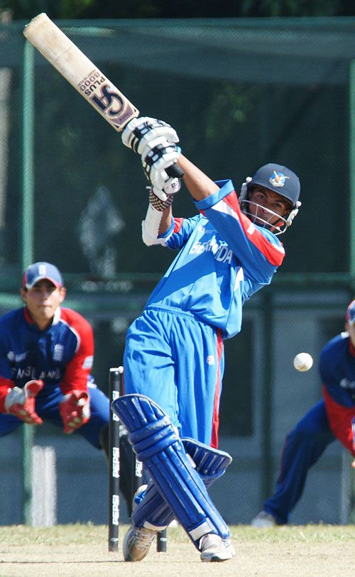 Bermuda's Chris Douglas hits out against England