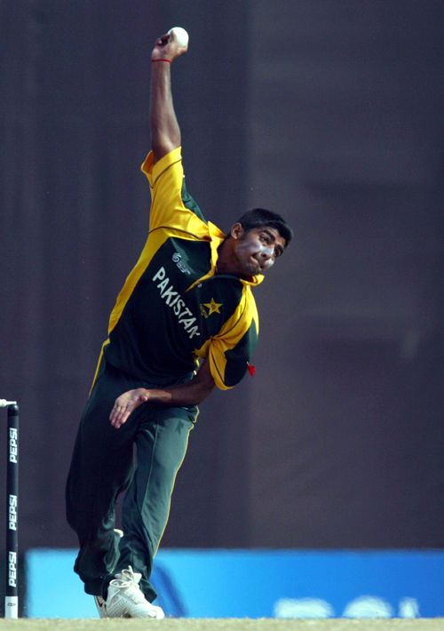 Adil Raza was the stand-out bowler for Pakistan with figures of 3 for 26