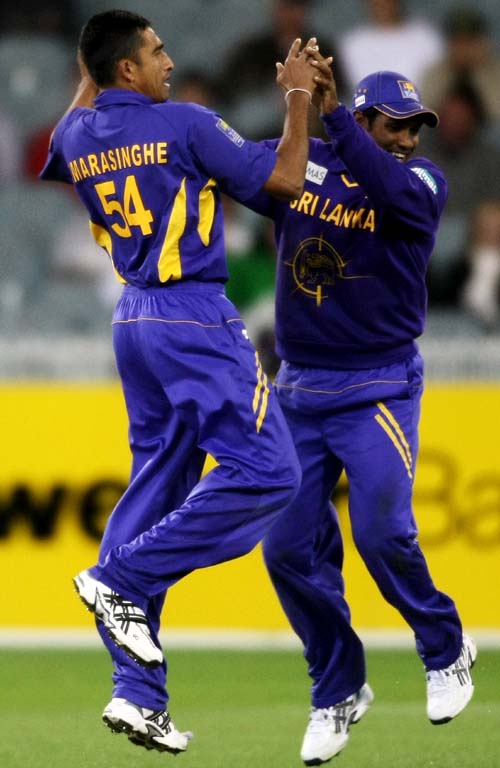 Ishara Amerasinghe picked up three wickets