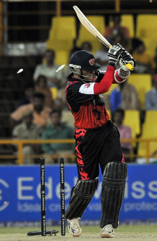 Deep Dasgupta is comprehensively bowled
