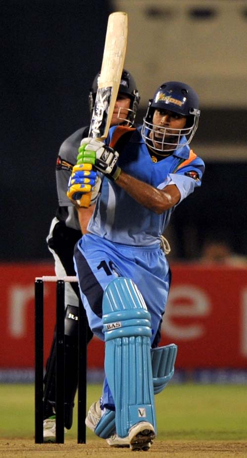 TP Singh guides one through the leg side