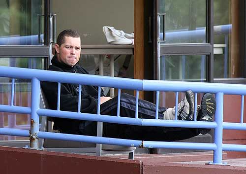 Mathew Bell watches as Wellington collapse in the State Championship final