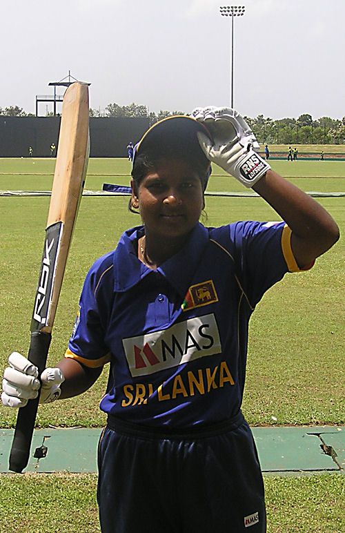 Dedunu Silva scored 76 against Pakistan