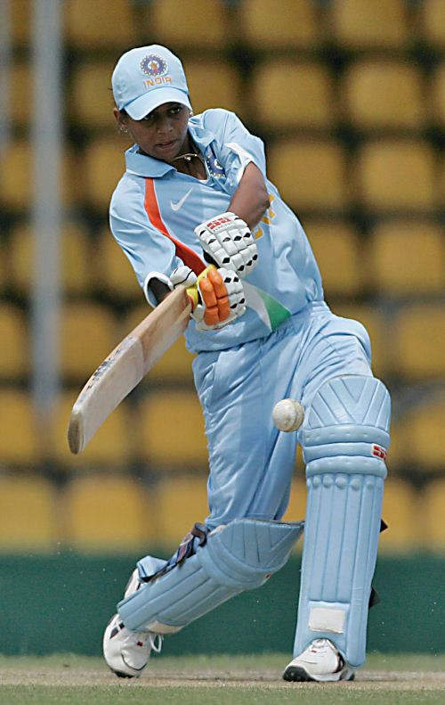 Karuna Jain looks to play across the line