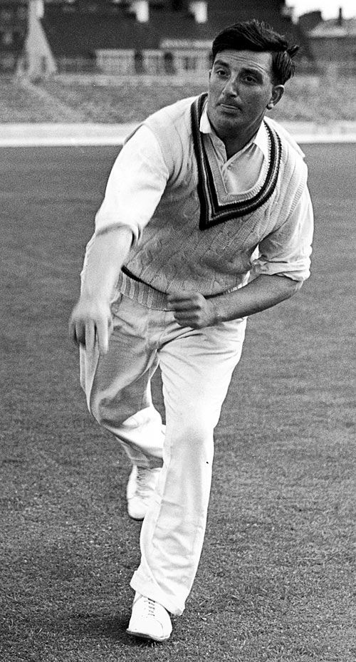 Bryan "Bomber" Wells in his delivery stride