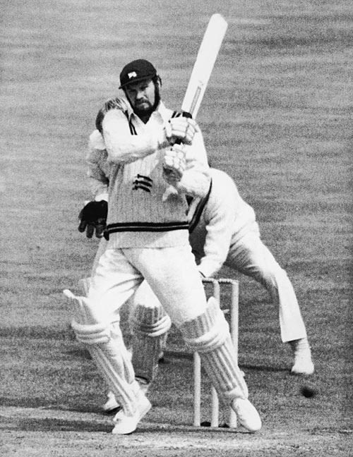 Mike Smith bats for Middlesex