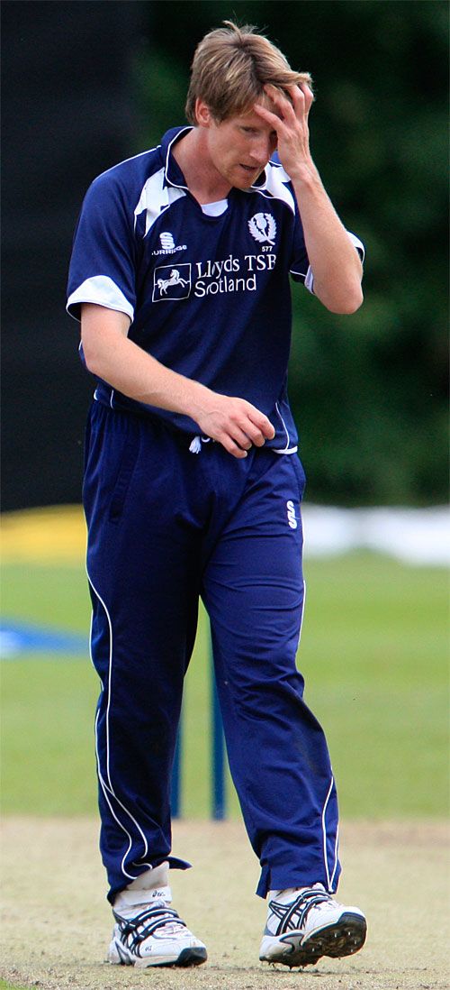 The pressure told for John Blain's Scotland
