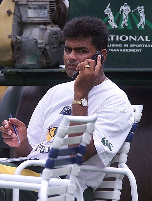 Central Districts coach Dipak Patel is busy on a call