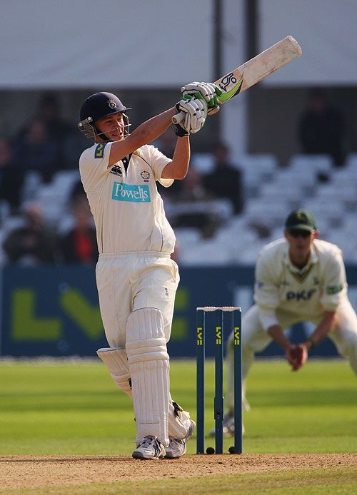 Michael Brown's 93 put the skids under Nottinghamshire's title ambitions