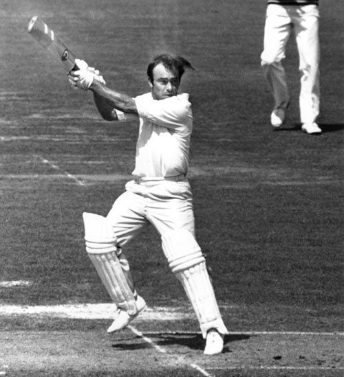 John Edrich plays a cut