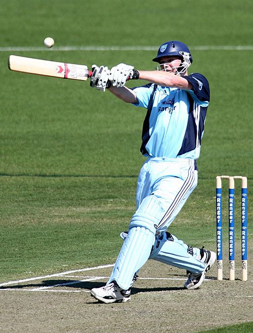 Grant Lambert pulls during his unbeaten 48