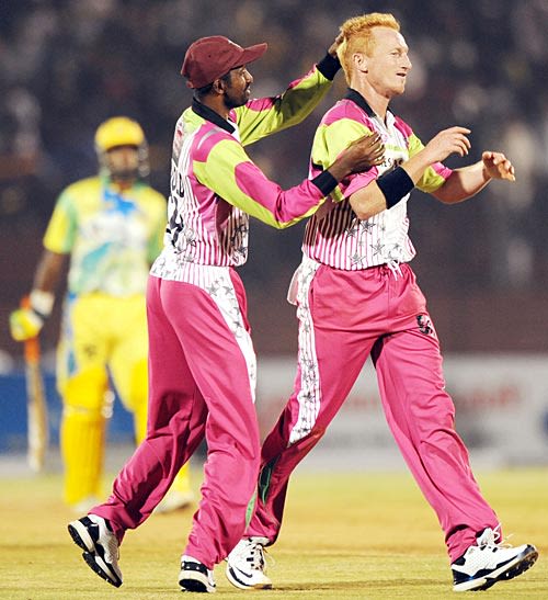 Nantie Hayward took 4 for 21 against Chandigarh