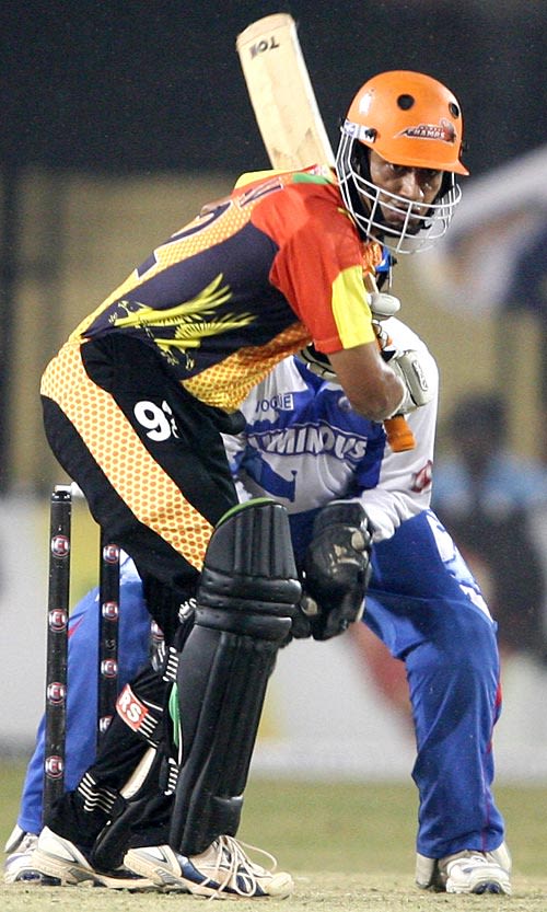 Dheeraj Jadhav is a picture of concentration