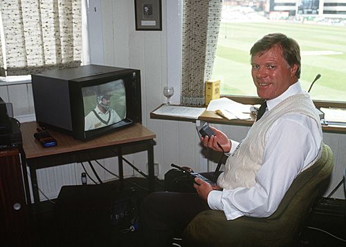 The third umpire, Barry Dudleston