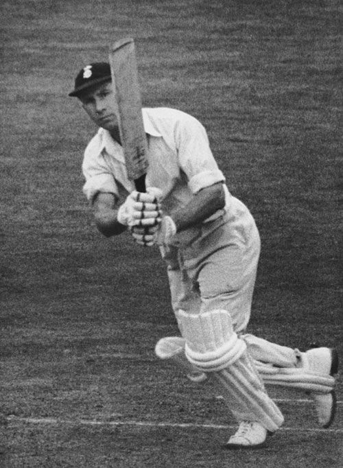 David Fletcher flicks to leg side on his way to 89