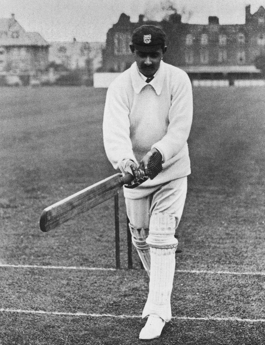 Ranjitsinhji exhibits his famous leg glance