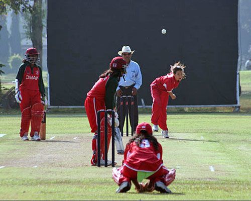 Mariko Hill picked up two wickets for Hong Kong