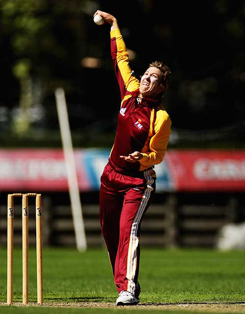 Louise Broadfoot in delivery action