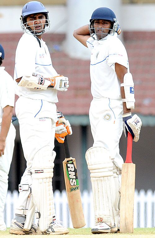 Rakesh Dhurv and Kamlesh Makvana added 103 for the eighth wicket
