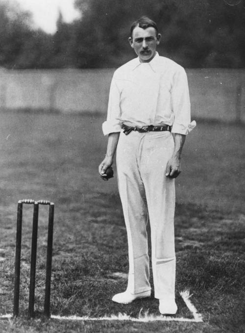 England and Middlesex bowler Jack Hearne