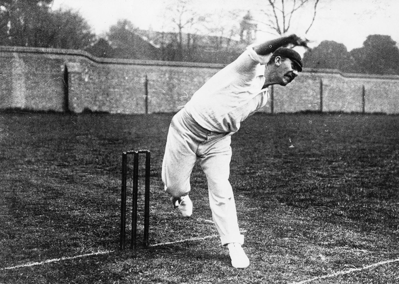 Australian cricketer Albert Trott