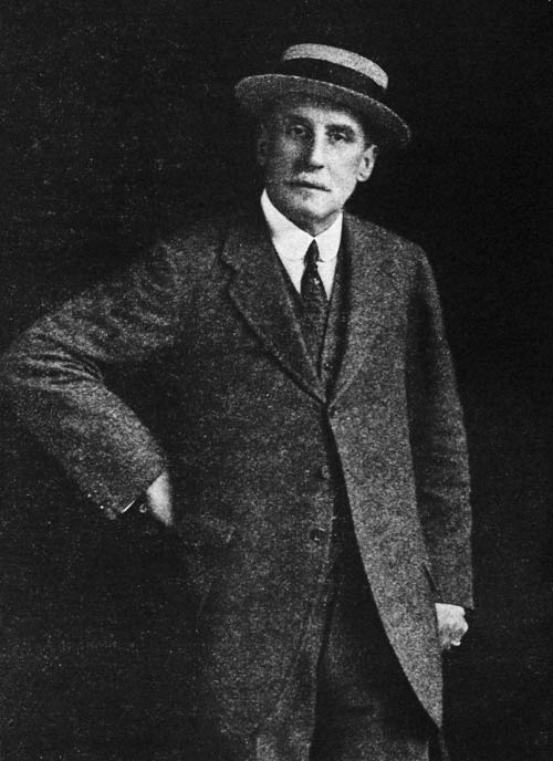Lord Hawke poses for a photograph