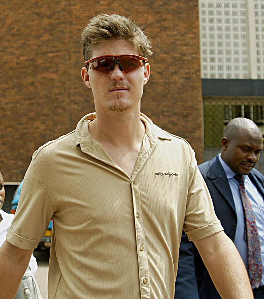 Mark Vermeulen leaves the High Court in Harare