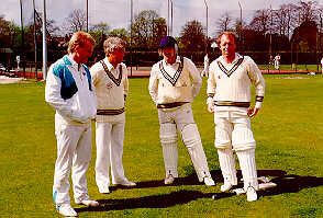 Four Glamorgan batsmen