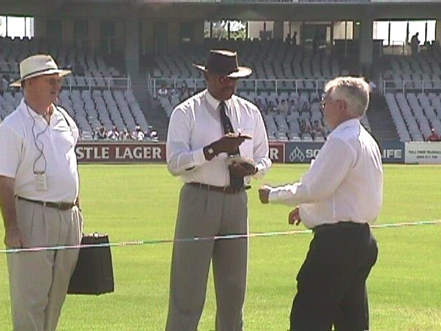 Croft with Cyril Mitchley and Roger Prideaux.