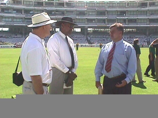 Croft with Christo Eramus and Roger Prideaux.