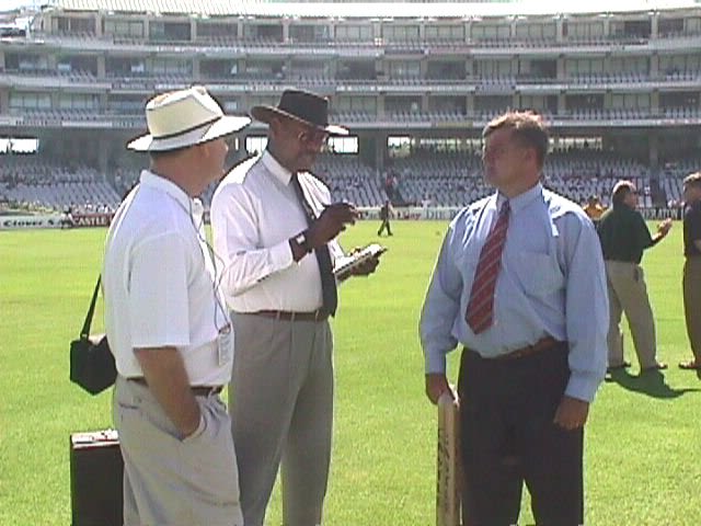 Croft with Christo Eramus and Roger Prideaux.