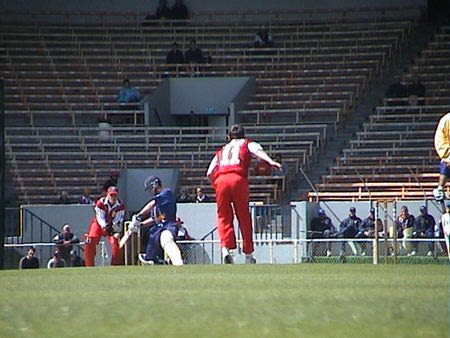 Gaffaney runs one down off the face from Anderson