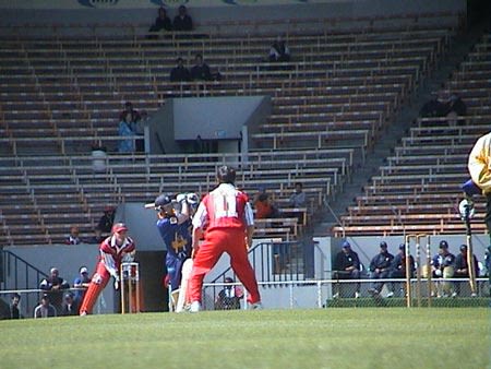 Gaffaney swings away Anderson to the boundary